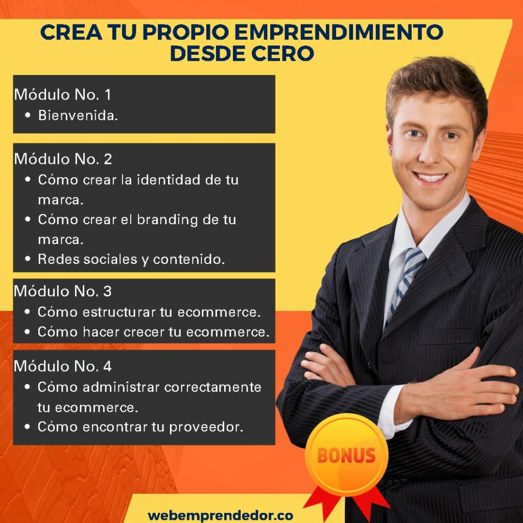 CREA TU EMPRENDIMIENTO DESDE CERO CREA TU PROPIO EMPRENDIMIENTO DESDE CERO