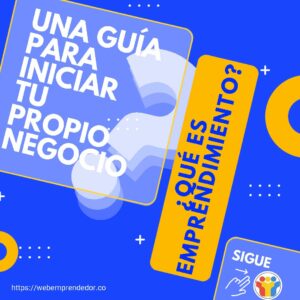 ¿Qué es emprendimiento? - Webemprendedor