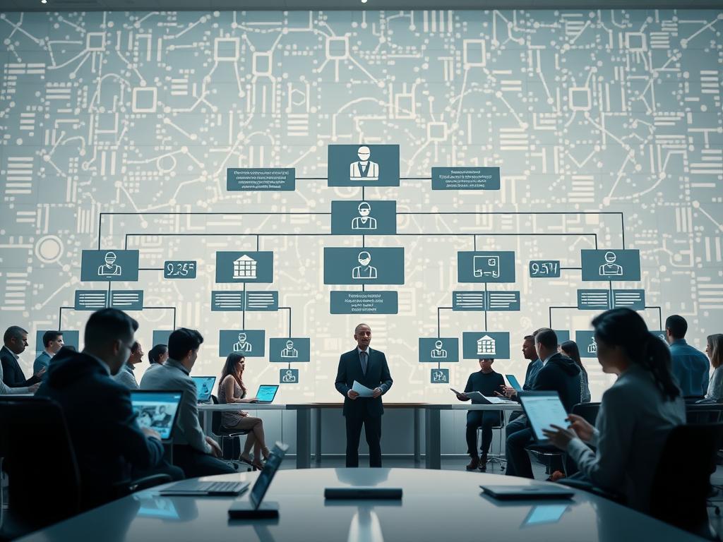 estructura organizacional de equipos