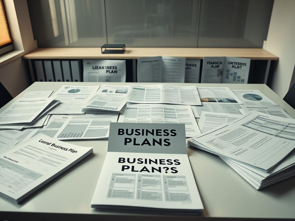 tipos de planes de negocios