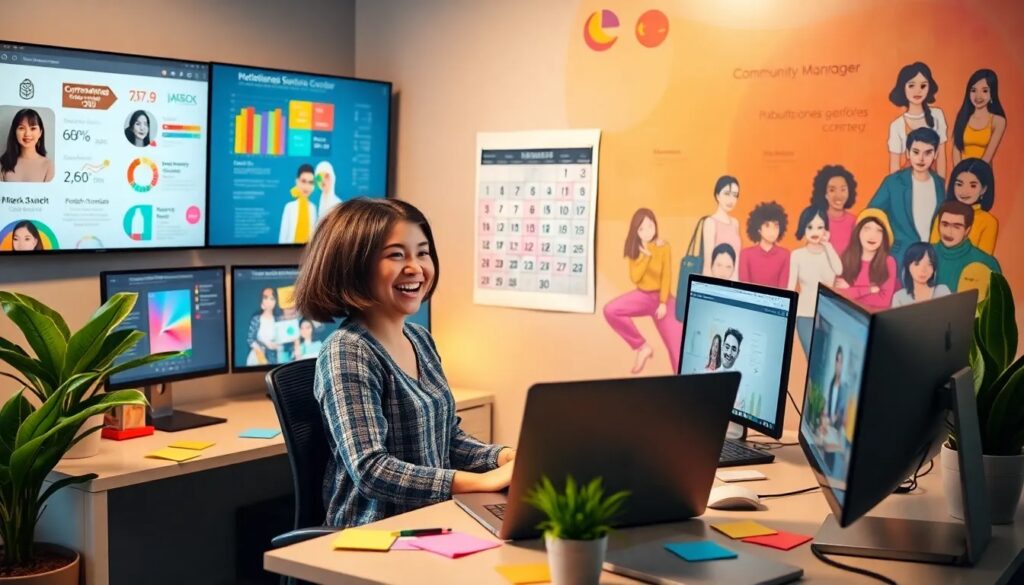 community manager para influencers o empresas