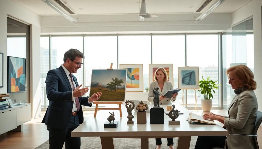venta de servicios de consultoria en arte