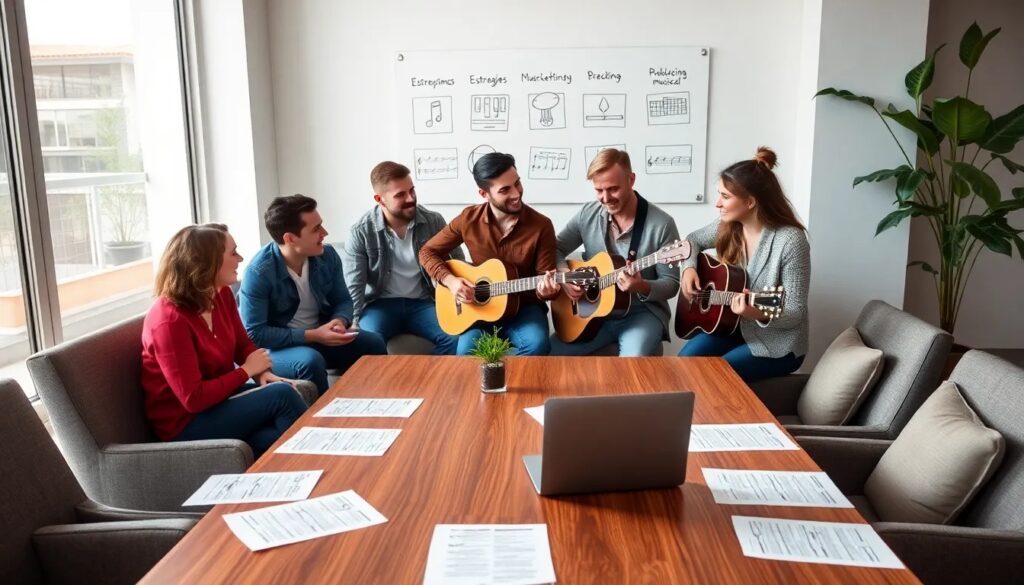 venta de servicios de consultoria en musica