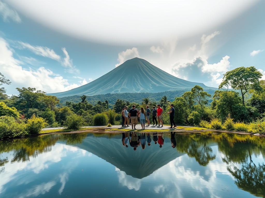 Creación de tours virtuales por volcanes y lagos