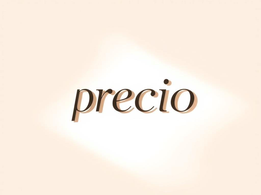 A sleek, minimalist logo design with the word "precio" prominently displayed in an elegant, modern font. The logo has a professional, premium feel, with a subtle gradient or metallic sheen adding depth and dimension. The composition is well-balanced, with the word "precio" taking up the majority of the frame, set against a clean, neutral background that allows the logo to stand out. Soft, warm lighting casts subtle shadows, giving the image a sense of depth and three-dimensionality. The overall aesthetic conveys a sense of quality, value, and attention to detail, reflecting the subject of the article's section on pricing and getting the most for your money. A sleek, minimalist logo design with the word "precio" prominently displayed in an elegant, modern font. The logo has a professional, premium feel, with a subtle gradient or metallic sheen adding depth and dimension. The composition is well-balanced, with the word "precio" taking up the majority of the frame, set against a clean, neutral background that allows the logo to stand out. Soft, warm lighting casts subtle shadows, giving the image a sense of depth and three-dimensionality. The overall aesthetic conveys a sense of quality, value, and attention to detail, reflecting the subject of the article's section on pricing and getting the most for your money.