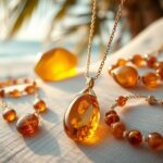 Venta de joyas de ámbar: collares y pulseras