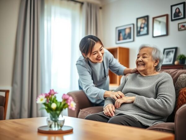 Cuidado de ancianos via Cuideo