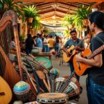 Venta de instrumentos musicales tradicionales Paraguay