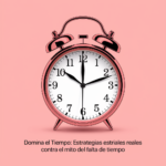 Domina el tiempo: Estrategias reales contra el mito de la falta de tiempo